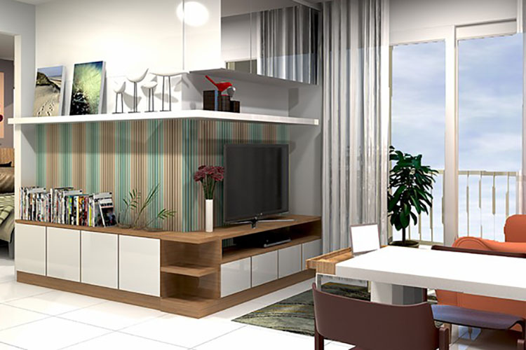 1 Bedroom ในโครงการ อัสสกาญจน์ ซิตี้ รามคำแหง, ภาพที่ 4