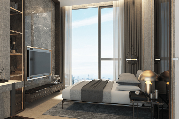 2 Bedroom ในโครงการ แมสซารีน รัชโยธิน, ภาพที่ 4