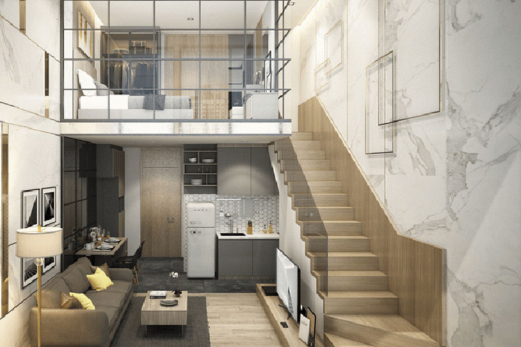 Loft ในโครงการ กรู๊ฟ รัชดา-ลาดพร้าว, ภาพที่ 4