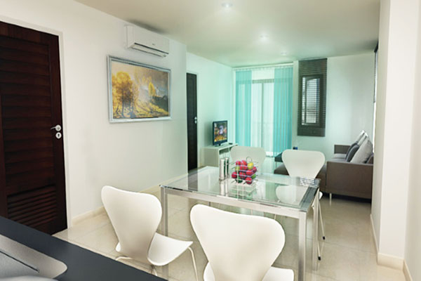 1 Bedroom Type A (Oasis 1) ในโครงการ ปันนา เรสซิเดนซ์ โอเอซิส, ภาพที่ 4