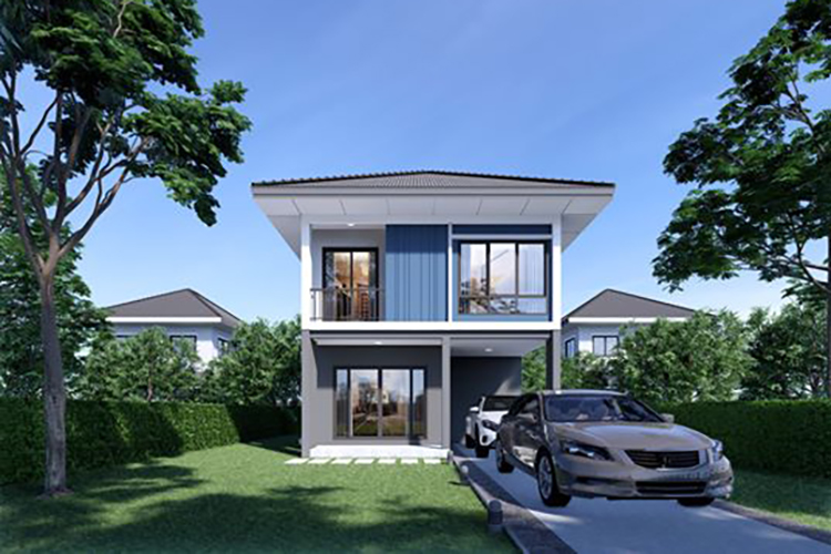 Modern ในโครงการ แมกซิม กรีน วิลเลจ ร่มเกล้า-สุวรรณภูมิ, ภาพที่ 4