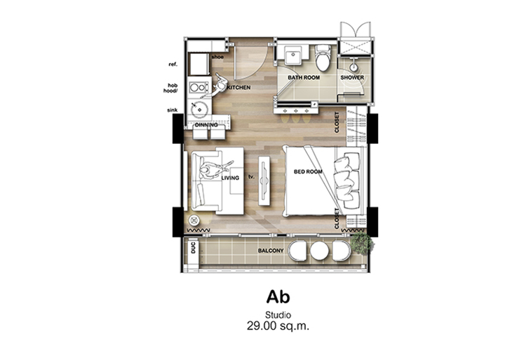 Studio ในโครงการ เดอะ บลูเอ็กซ์, ภาพที่ 4