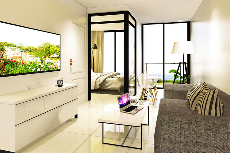 1 Bedroom ในโครงการ เดอะ ชีวา แซงทัวรี, ภาพที่ 4