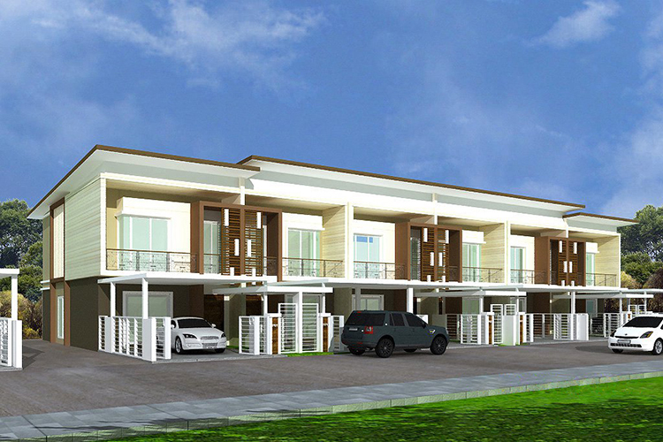 ทาวน์โฮมสองชั้น ในโครงการ บ้านพุทธรักษา  สายวัดประเดิม-บ้านทุ่งเบี้ย, ภาพที่ 4