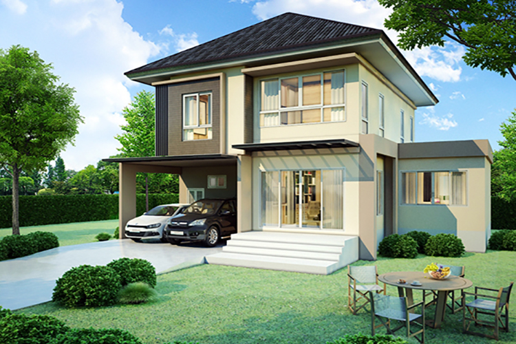 บ้านชลทิศ ในโครงการ บ้านอยู่สบาย 8, ภาพที่ 4