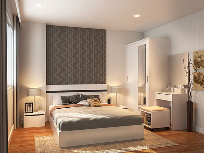 1 Bedroom Type A ในโครงการ กัลปพฤกษ์ แกรนด์ พาร์ค, ภาพที่ 4