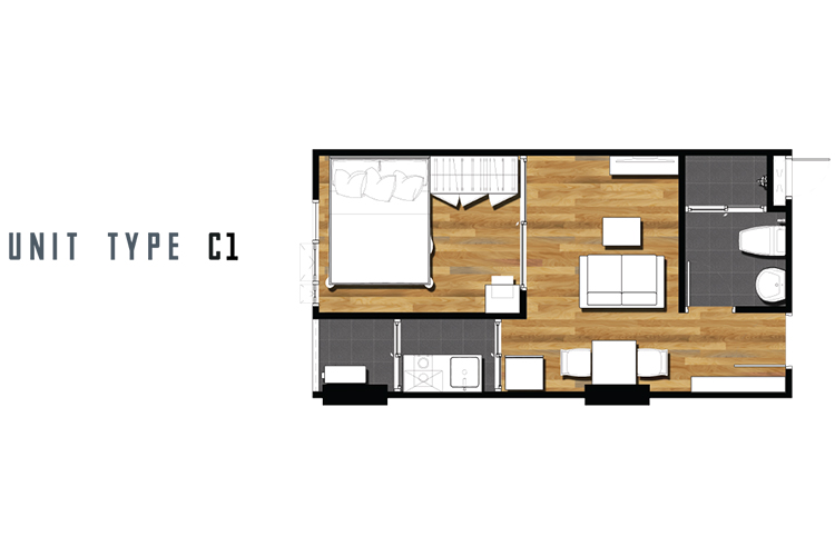 1 Bedroom ในโครงการ แอชเชอร์ สุทธิสาร, ภาพที่ 4