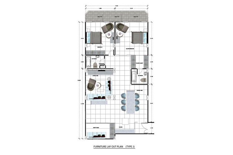 2 Bedroom ในโครงการ ซานโตรินี หัวหิน-เขาเต่า, ภาพที่ 4
