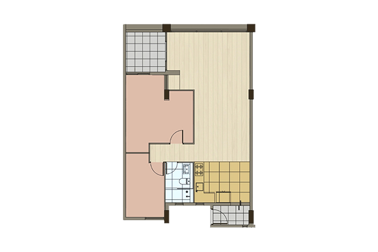 2 Bedroom ในโครงการ สุพีเรียร์ คอนโดมิเนียม, ภาพที่ 4