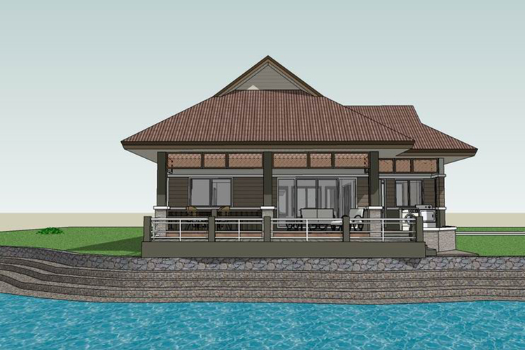 บ้านไทย ใหญ่ ในโครงการ บ้านเมลานี เชียงราย, ภาพที่ 4