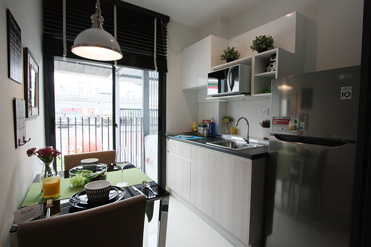 1 Bedroom Type A4 ในโครงการ ดีคอน ไพร์ม @รัตนาธิเบศร์, ภาพที่ 4