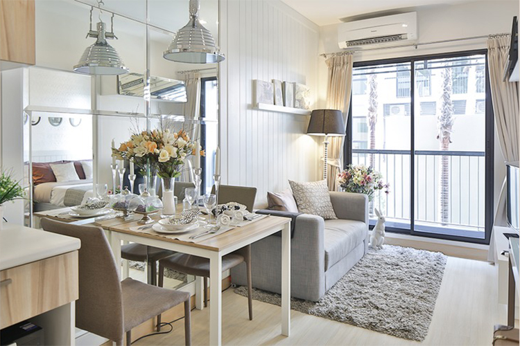 1 Bedroom Type B Tower A Floor 2 ในโครงการ เดอะ ไพรเวซี่ เรวดี, ภาพที่ 4