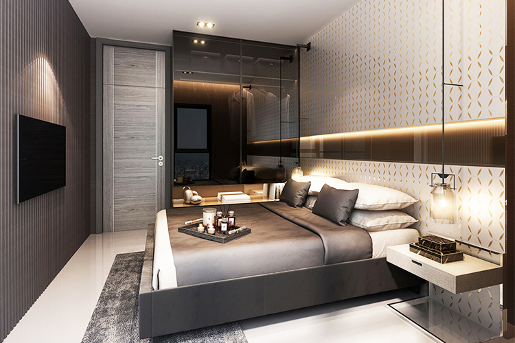 2 Bedroom Type B ในโครงการ เดอะ โพลิแทน บรีซ, ภาพที่ 4