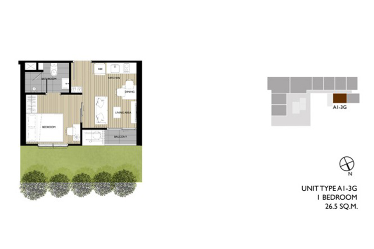 1 Bedroom ในโครงการ มาเอสโตร 12 ราชเทวี, ภาพที่ 4