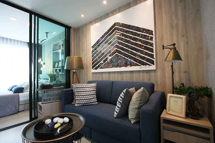 B1 Bedroom ในโครงการ นิช โมโน สุขุมวิท 50, ภาพที่ 4
