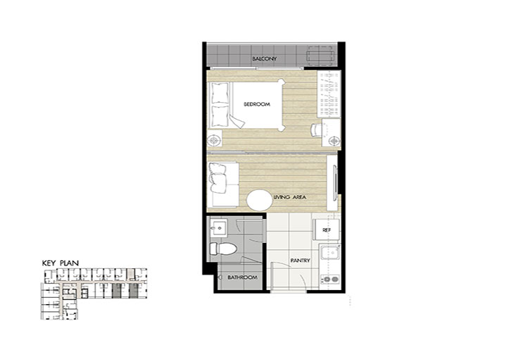 1 Bedroom ในโครงการ ฟิวส์ มิติ สุทธิสาร-รัชดา, ภาพที่ 4