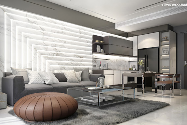 1 Bedroom Type A (ขายแล้ว) ในโครงการ เดอะ แบงค็อค ทองหล่อ, ภาพที่ 4
