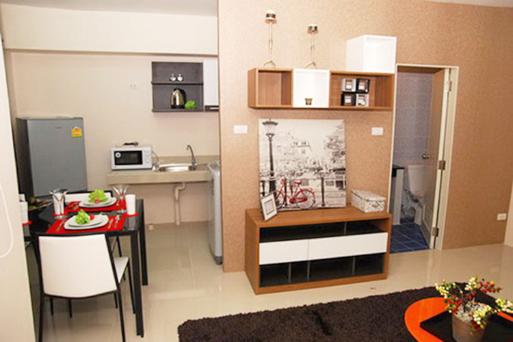 1 Bedroom Deluxe ในโครงการ พาร์ค วิลเลจ อ่อนนุช - สุวรรณภูมิ, ภาพที่ 4