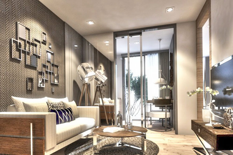 2 Bedroom ในโครงการ เดอะ ทีค พัฒนาการ-ทองหล่อ, ภาพที่ 4