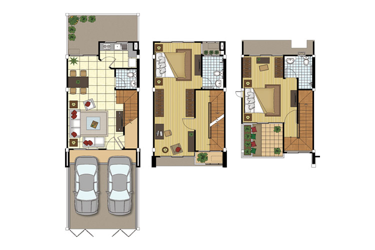 Modern Style Type B ในโครงการ ทาวน์พลัส เกษตร - นวมินทร์, ภาพที่ 4