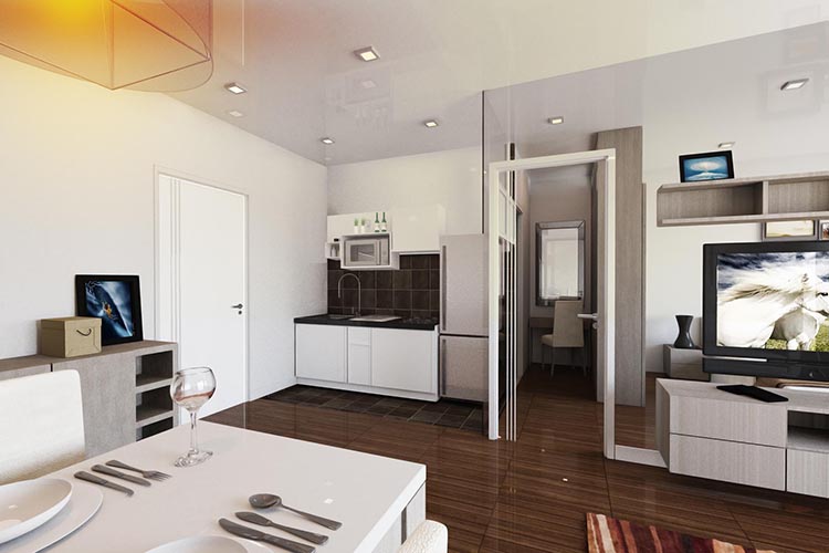2 Bedroom ในโครงการ คุรุธานี ไพรเวซี่, ภาพที่ 4