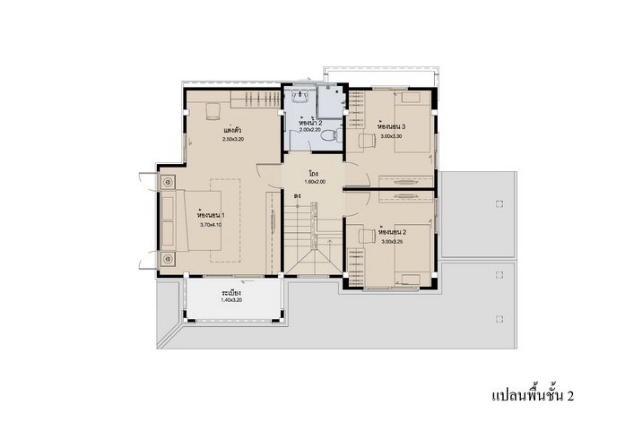 Type A ในโครงการ บ้านมโนมยา ซิตี้, ภาพที่ 4