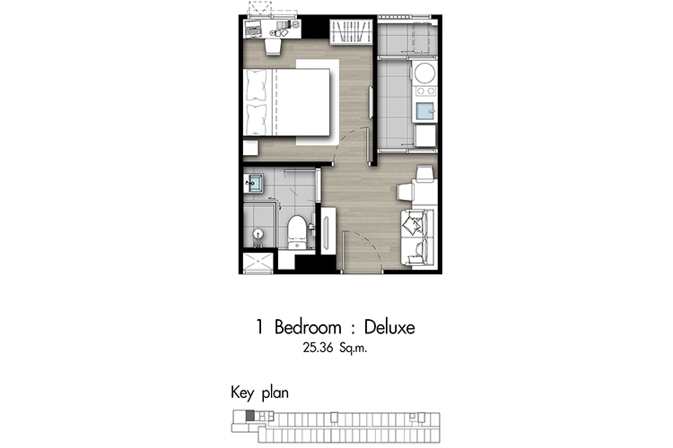 Deluxe ในโครงการ ไนท์บริดจ์ สกายซิตี้ สะพานใหม่, ภาพที่ 4