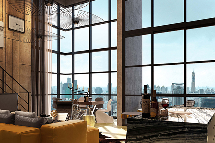 2 Bedroom Duplex ในโครงการ เดอะ ลอฟท์ อโศก, ภาพที่ 4