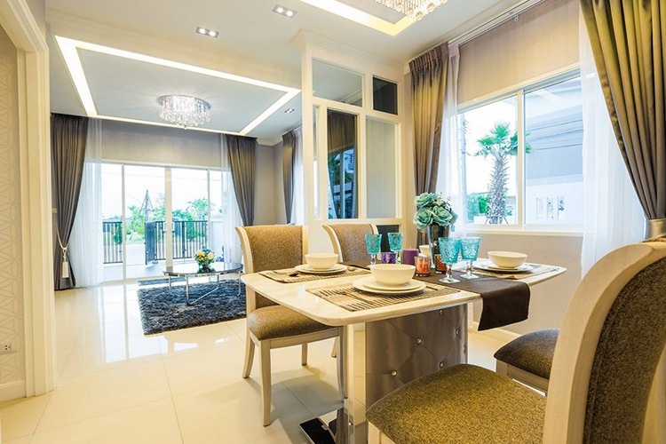 ทาวน์โฮมสองชั้น ในโครงการ เดอะ มิราเคิล พลัส เศรษฐกิจ-คลองครุ, ภาพที่ 4