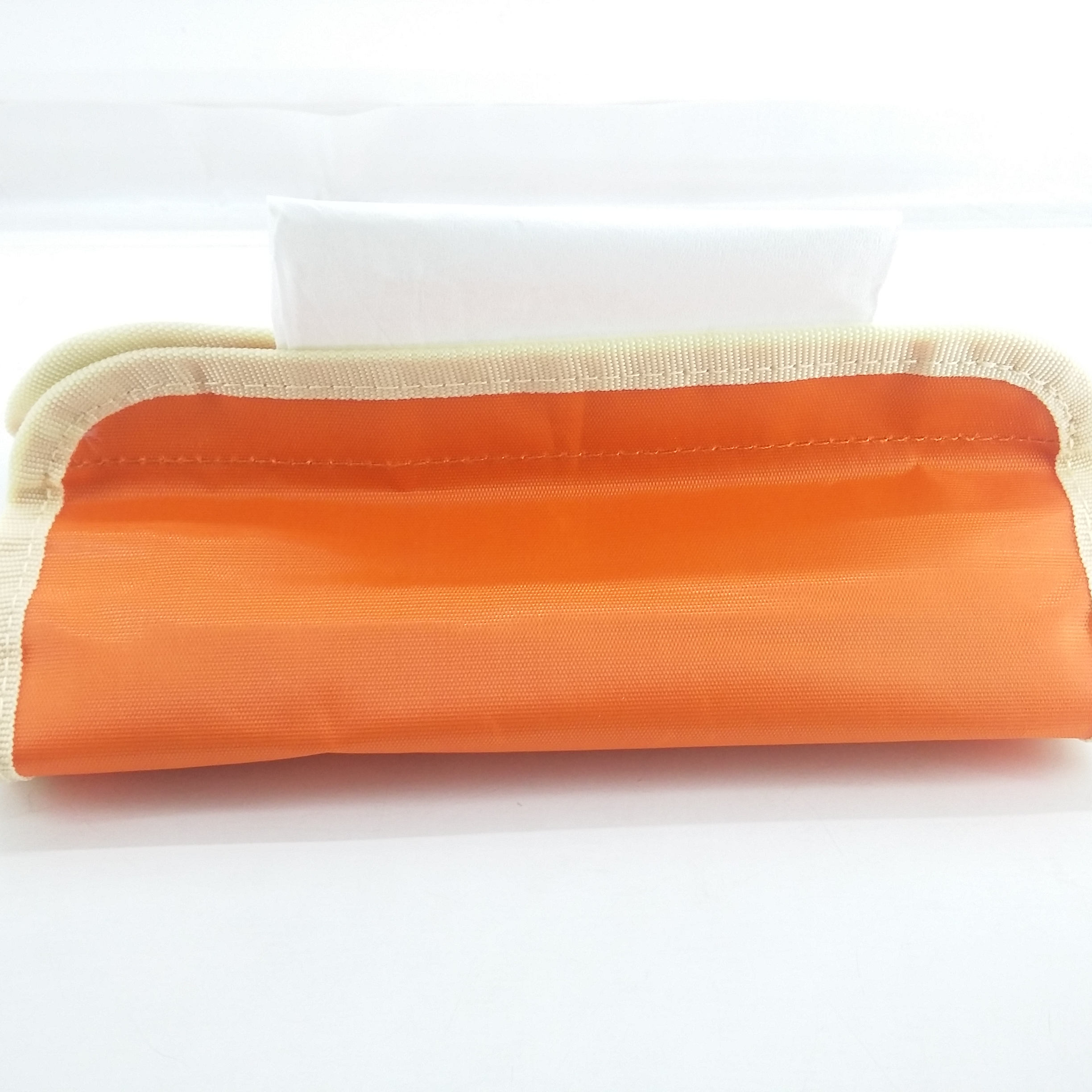 Medium Tissue Organizer Dark Orange