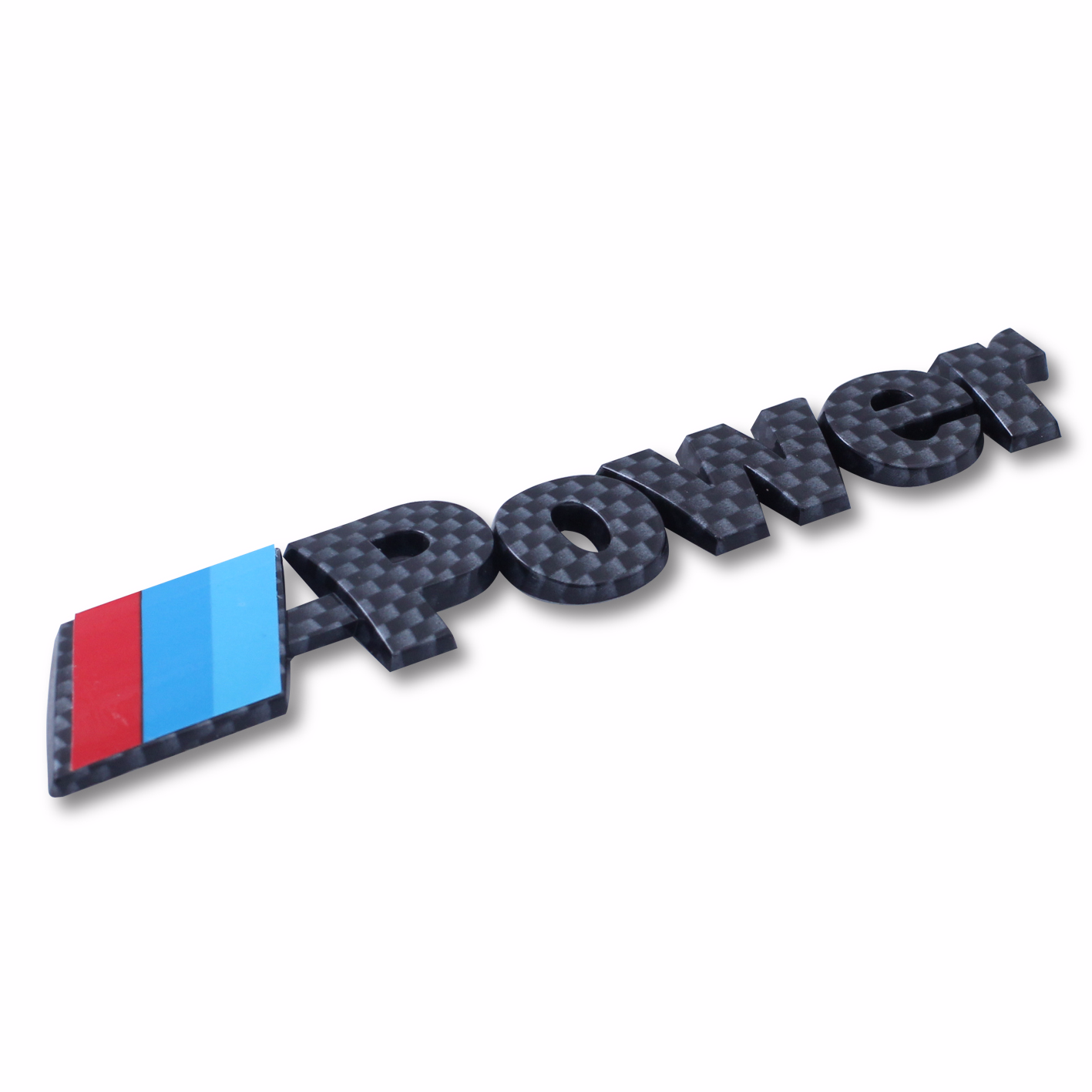 Emblem Logo M power Carbon