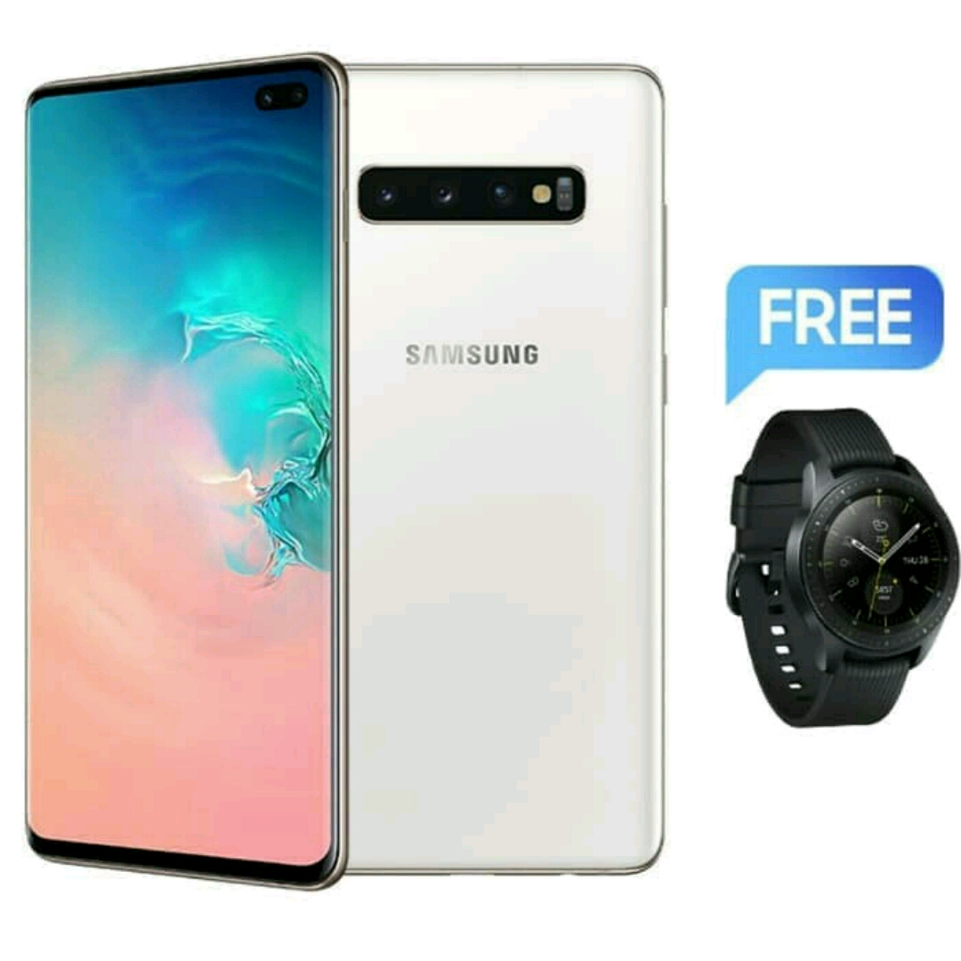 Samsung Galaxy S 10 Plus + Galaxy Smartwatch Garansi Resmi | Gemar Belanja  | Outletz