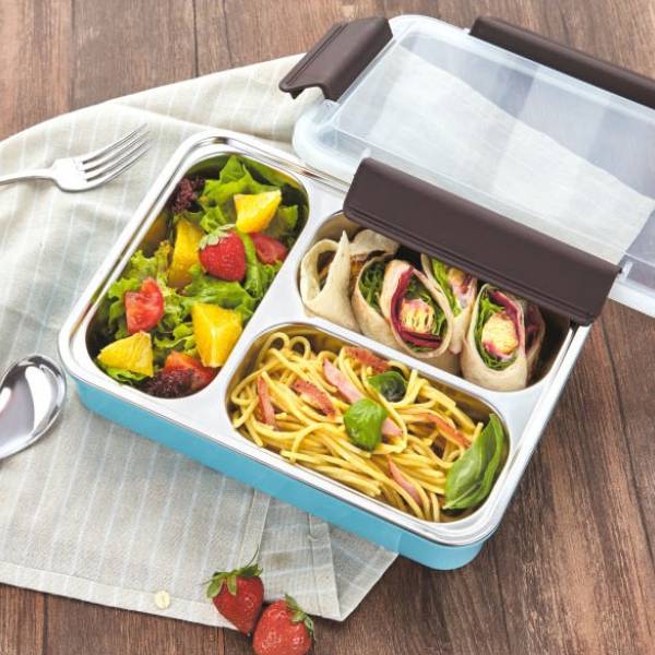 Lunch Box Stainless Tedemei Kotak Makan Tahan  Panas 