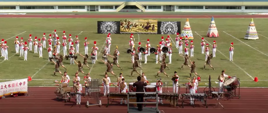 嘉義縣立大林國中｜行進管樂影片截圖