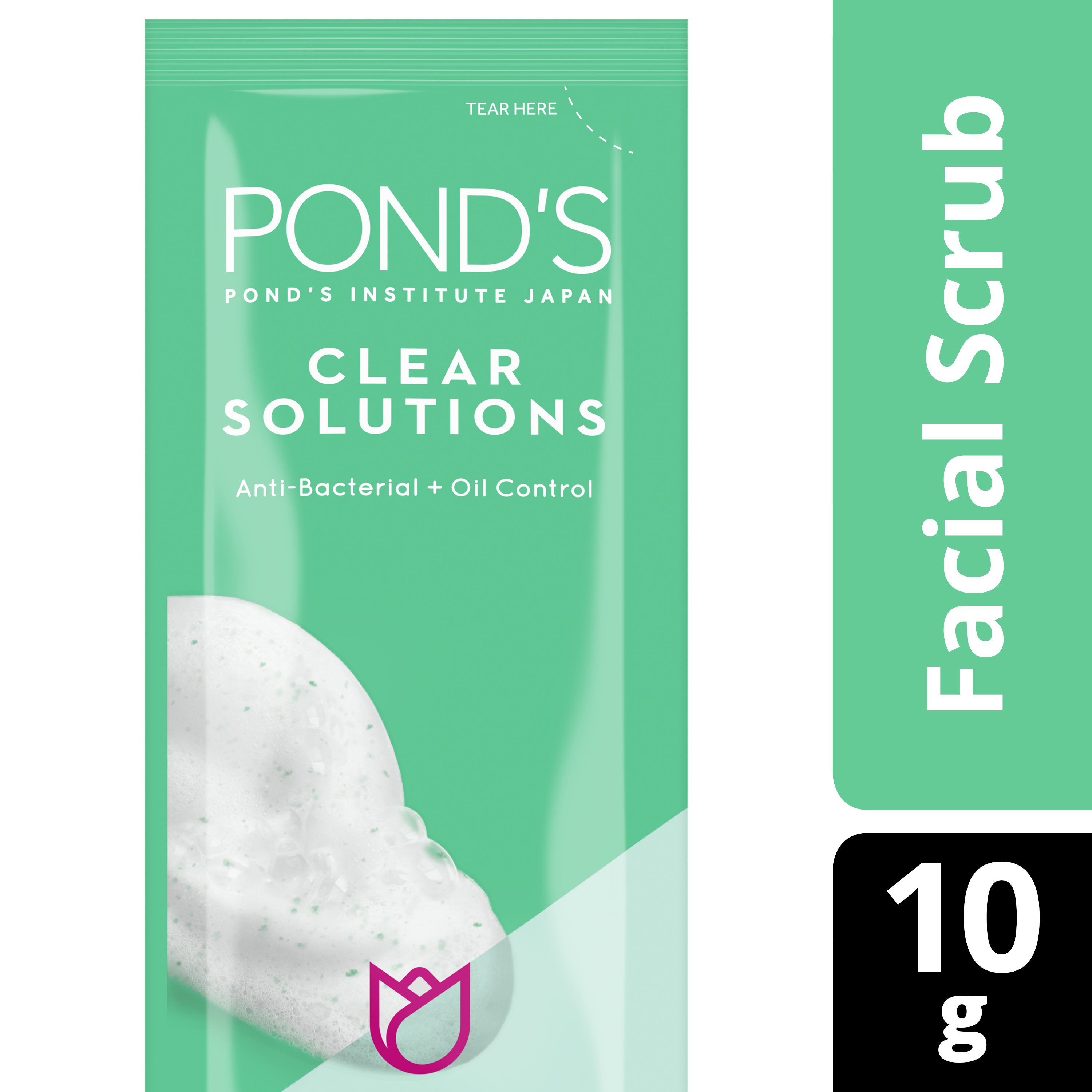 Pond's Facial Scrub Clear Solutions 10G Pabilis.ph