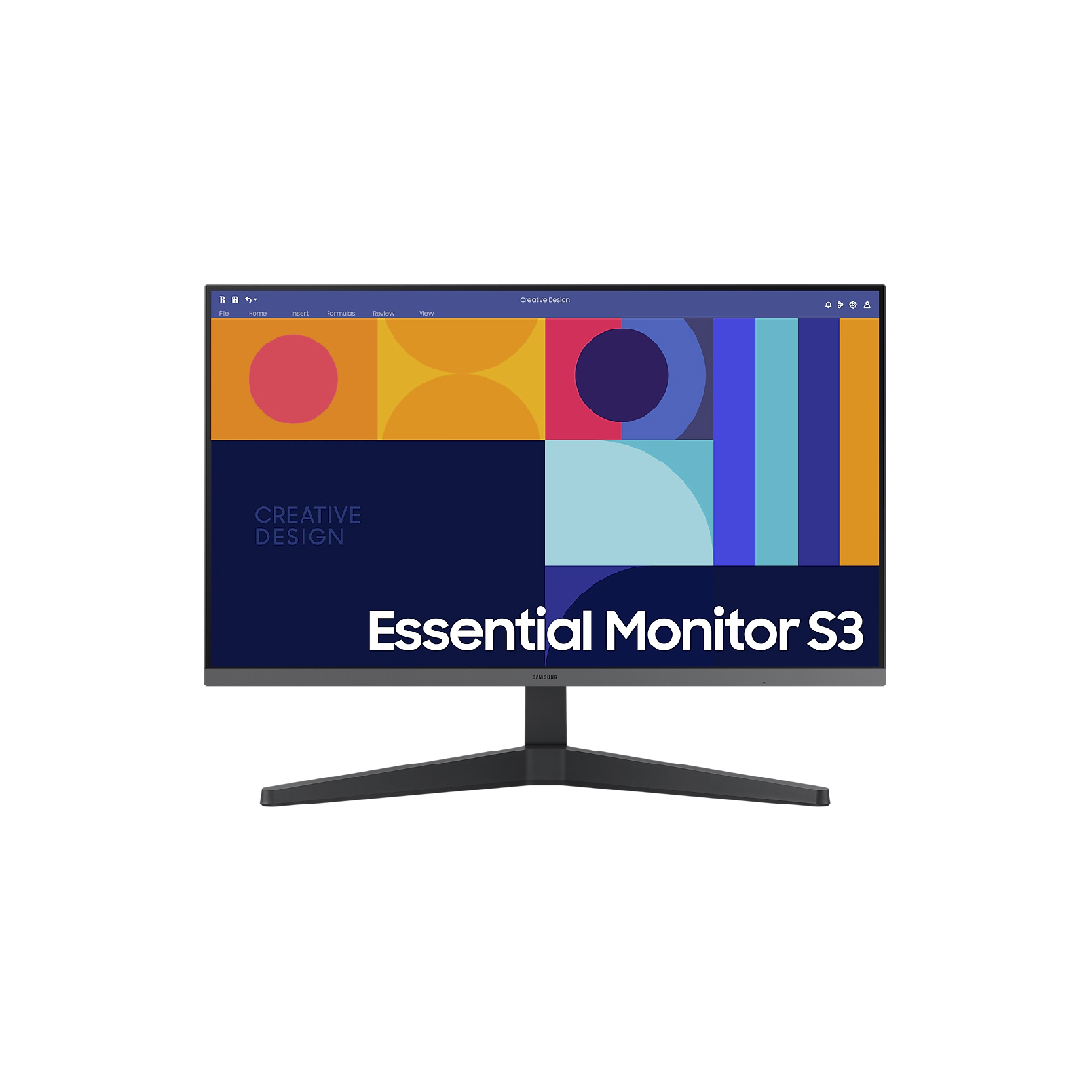 Samsung Monitor Essential S3 (LS27C330GAEXXT) 27 inch | Jaymart