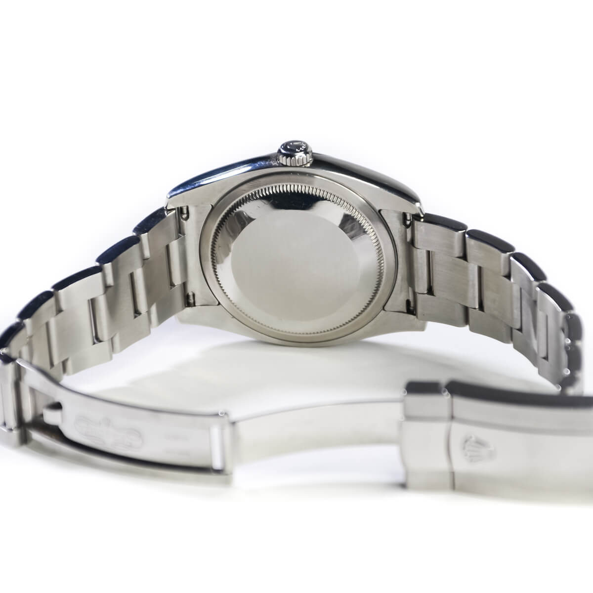 Oyster Perpetual Datejust Black Index Dial Oyster Bracelet Men's Watch