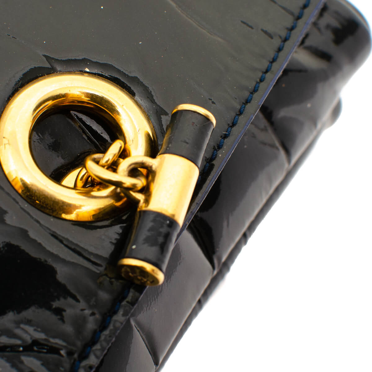 black chain purse strap