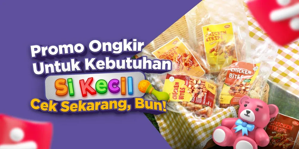 Dapatkan Berbagai Promo Ongkir saat Belanja Kebutuhan Si Kecil