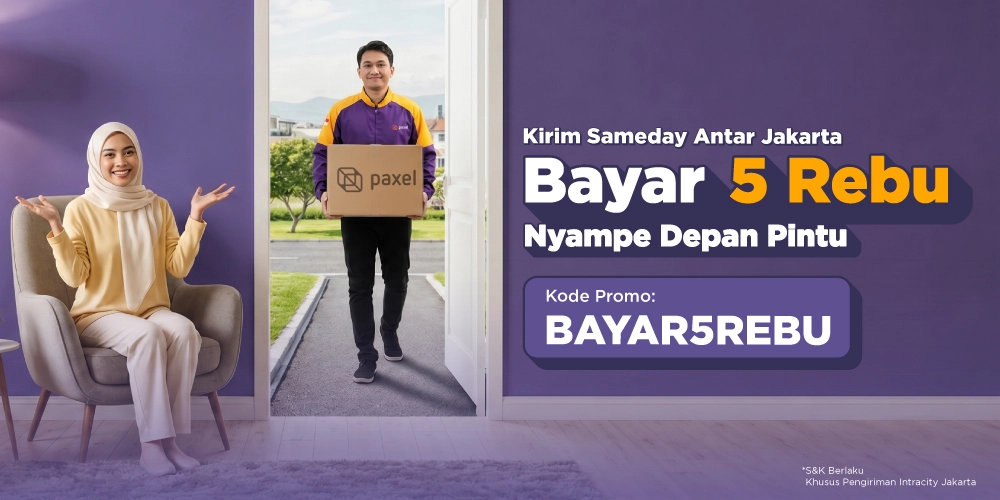 Promo! Kirim Paket Sameday antar Jakarta Rp5.000