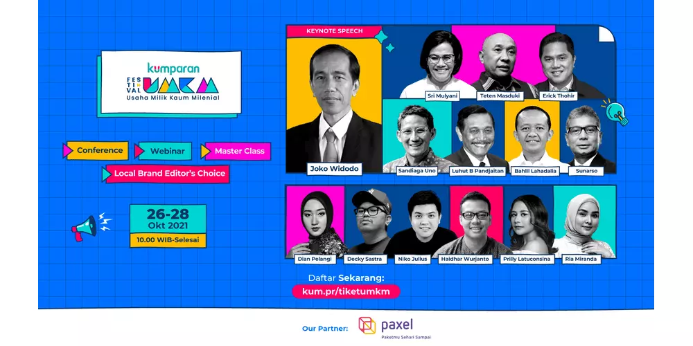 Paxel Dukung Festival UMKM Kumparan 2021