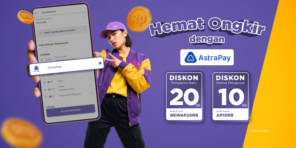 Diskon Ongkir Paxel hingga Rp20.000 Pakai AstraPay