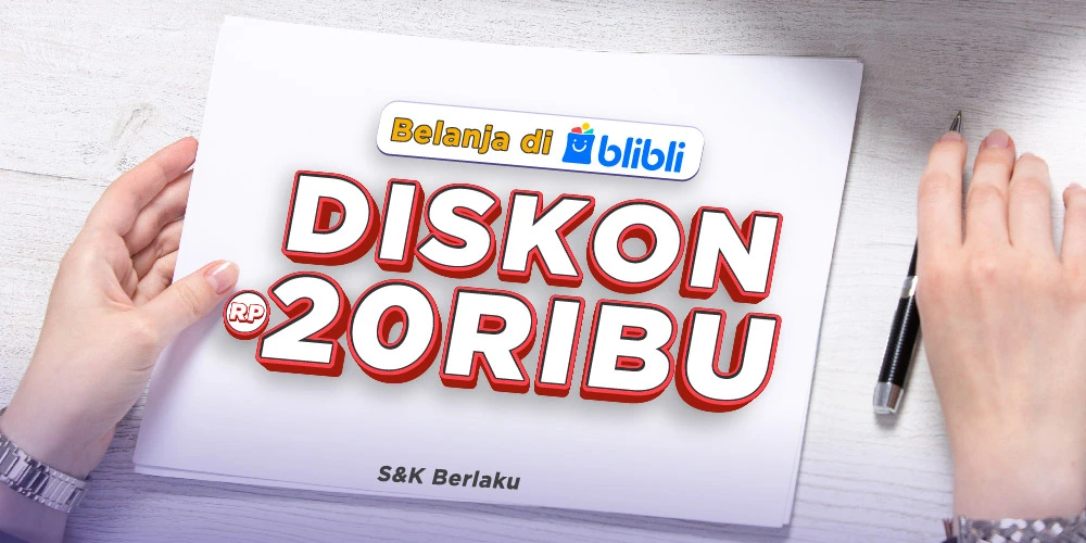Dapatkan Diskon 20 ribu Saat Belanja di Blibli, Kirim dengan Aman Pakai Paxel!