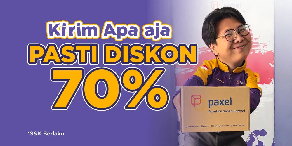 Kirim Barang hingga Makanan Pakai Paxel Diskon Ongkir 70%!