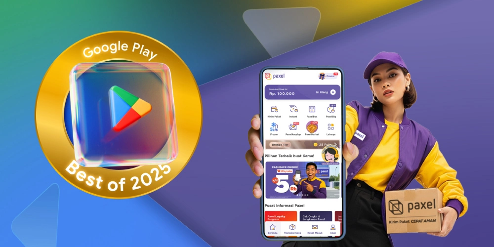 Paxel Raih “Aplikasi Harian Terbaik” Google Play Awards 2025