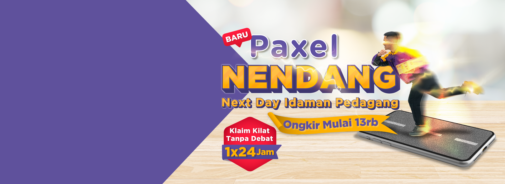 Kirim Paket Nextday dengan Ongkir Lebih Hemat!