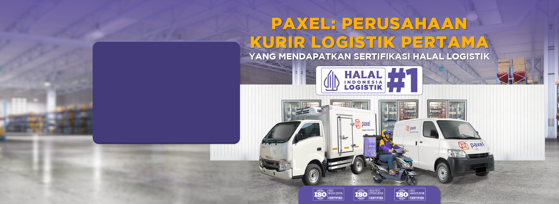 Paxel Logistik Halal Pertama!