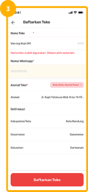 Daftarkan Toko dengan Melengkapi Syarat dan Ketentuan