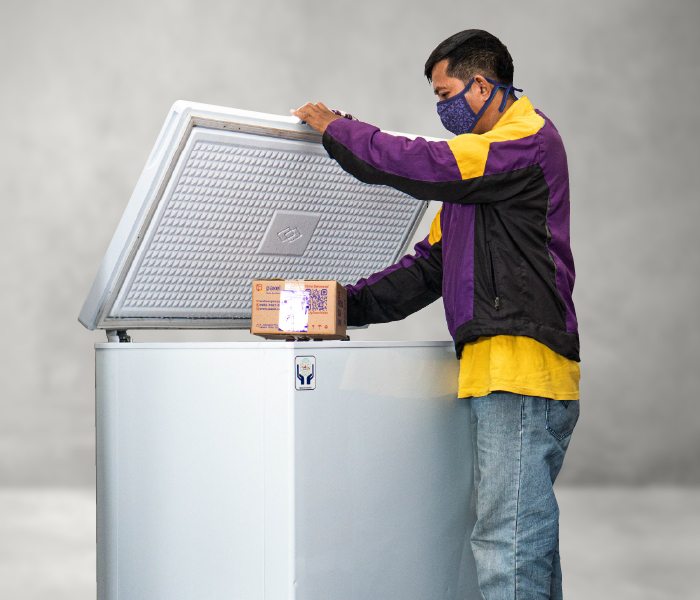 Special Handling of Frozen Food Packages