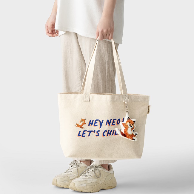 霧感持久NEO Cushion x Maison Kitsune 時尚帆布袋套裝